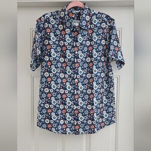 Men's 80's VibePatterned Shirt
